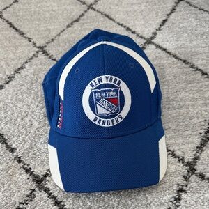 NHL New York Rangers Blue and White Hat